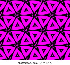 Modern geometric seamless pattern. For design, page fill, wallpaper. Vector illustration