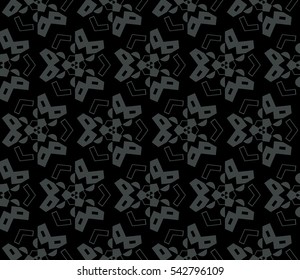 Modern geometric seamless pattern. For design, page fill, wallpaper.Vector illustration