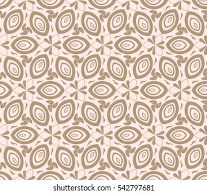 Modern geometric seamless pattern. For design, page fill, wallpaper. Vector illustration