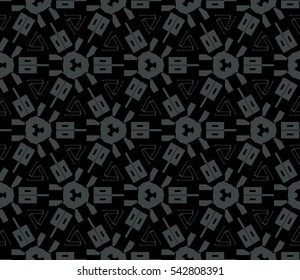Modern geometric seamless pattern. For design, page fill, wallpaper.Vector illustration