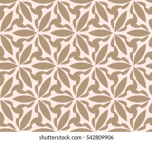 Modern geometric seamless pattern. For design, page fill, wallpaper. Vector illustration