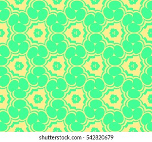 Modern geometric seamless pattern. For design, page fill, wallpaper. Vector illustration