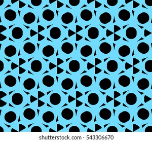 Modern geometric seamless pattern. For design, page fill, wallpaper.Vector illustration