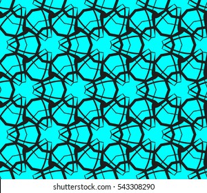 Modern geometric seamless pattern. For design, page fill, wallpaper. Vector illustration