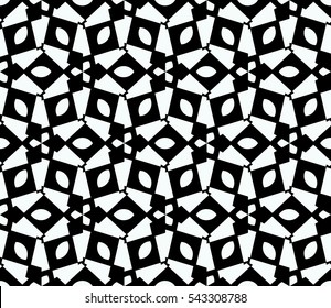 Modern geometric seamless pattern. For design, page fill, wallpaper.Vector illustration