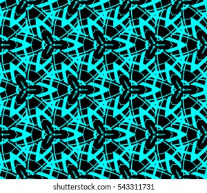 Modern geometric seamless pattern. For design, page fill, wallpaper. Vector illustration