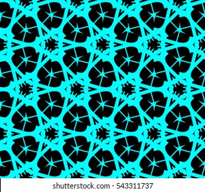 Modern geometric seamless pattern. For design, page fill, wallpaper. Vector illustration