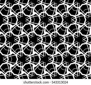 Modern geometric seamless pattern. For design, page fill, wallpaper. Vector illustration