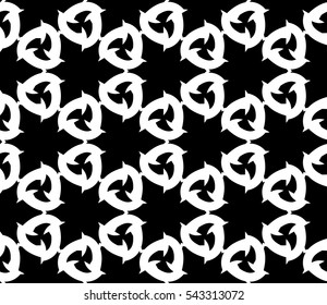 Modern geometric seamless pattern. For design, page fill, wallpaper. Vector illustration