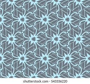 Modern geometric seamless pattern. For design, page fill, wallpaper.Vector illustration