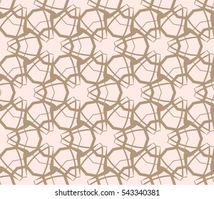 Modern geometric seamless pattern. For design, page fill, wallpaper.Vector illustration