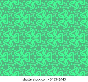 Modern geometric seamless pattern. For design, page fill, wallpaper.Vector illustration