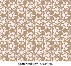 Modern geometric seamless pattern. For design, page fill, wallpaper.Vector illustration