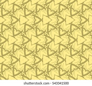 Modern geometric seamless pattern. For design, page fill, wallpaper.Vector illustration