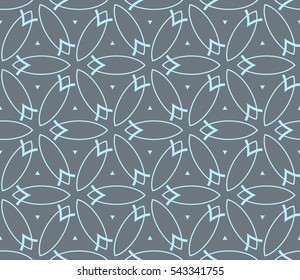 Modern geometric seamless pattern. For design, page fill, wallpaper.Vector illustration