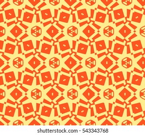 Modern geometric seamless pattern. For design, page fill, wallpaper.Vector illustration