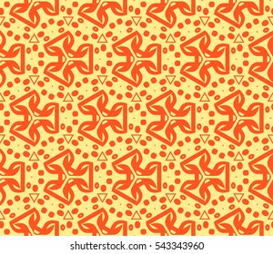 Modern geometric seamless pattern. For design, page fill, wallpaper.Vector illustration