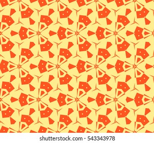Modern geometric seamless pattern. For design, page fill, wallpaper.Vector illustration