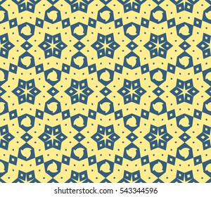 Modern geometric seamless pattern. For design, page fill, wallpaper.Vector illustration