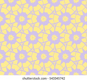 Modern geometric seamless pattern. For design, page fill, wallpaper. Vector illustration