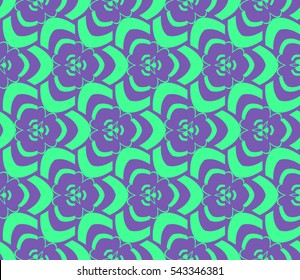 Modern geometric seamless pattern. For design, page fill, wallpaper. Vector illustration