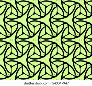 Modern geometric seamless pattern. For design, page fill, wallpaper. Vector illustration