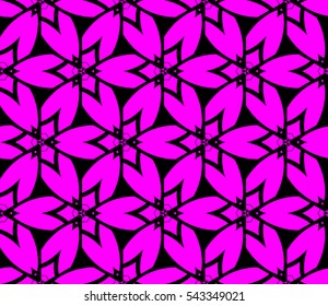 Modern geometric seamless pattern. For design, page fill, wallpaper. Vector illustration