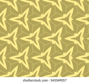 Modern geometric seamless pattern. For design, page fill, wallpaper.Vector illustration