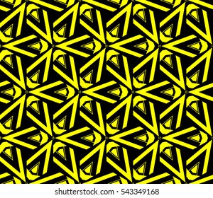Modern geometric seamless pattern. For design, page fill, wallpaper. Vector illustration