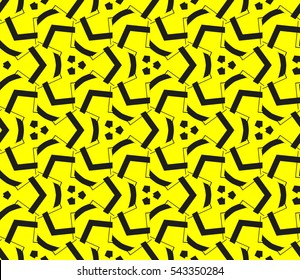Modern geometric seamless pattern. For design, page fill, wallpaper. Vector illustration