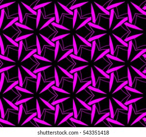 Modern geometric seamless pattern. For design, page fill, wallpaper. Vector illustration