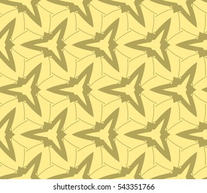 Modern geometric seamless pattern. For design, page fill, wallpaper.Vector illustration