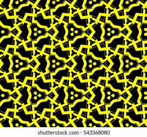 Modern geometric seamless pattern. For design, page fill, wallpaper. Vector illustration