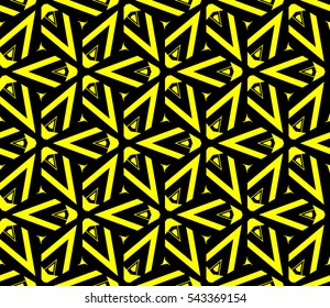 Modern geometric seamless pattern. For design, page fill, wallpaper. Vector illustration