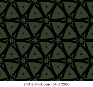 Modern geometric seamless pattern. For design, page fill, wallpaper. Vector illustration