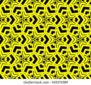 Modern geometric seamless pattern. For design, page fill, wallpaper. Vector illustration