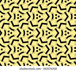 Modern geometric seamless pattern. For design, page fill, wallpaper. Vector illustration