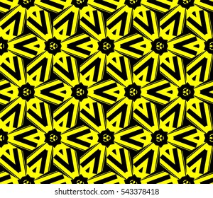 Modern geometric seamless pattern. For design, page fill, wallpaper. Vector illustration