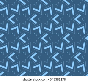 Modern geometric seamless pattern. For design, page fill, wallpaper. Vector illustration