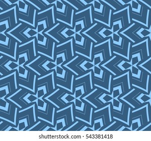 Modern geometric seamless pattern. For design, page fill, wallpaper. Vector illustration