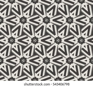 Modern geometric seamless pattern. For design, page fill, wallpaper. Vector illustration
