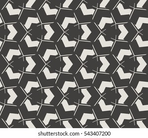 Modern geometric seamless pattern. For design, page fill, wallpaper. Vector illustration