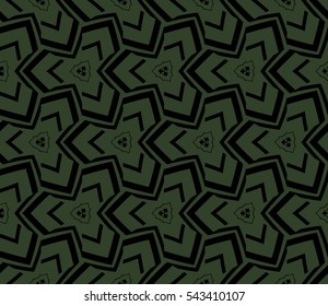 Modern geometric seamless pattern. For design, page fill, wallpaper. Vector illustration