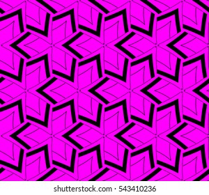 Modern geometric seamless pattern. For design, page fill, wallpaper. Vector illustration