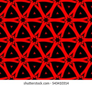 Modern geometric seamless pattern. For design, page fill, wallpaper. Vector illustration