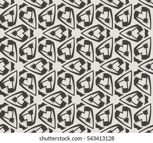 Modern geometric seamless pattern. For design, page fill, wallpaper. Vector illustration