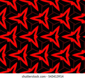 Modern geometric seamless pattern. For design, page fill, wallpaper. Vector illustration