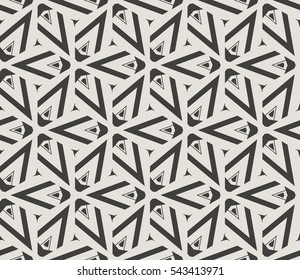 Modern geometric seamless pattern. For design, page fill, wallpaper. Vector illustration