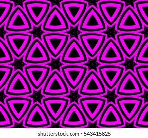 Modern geometric seamless pattern. For design, page fill, wallpaper. Vector illustration