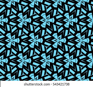 Modern geometric seamless pattern. For design, page fill, wallpaper.Vector illustration